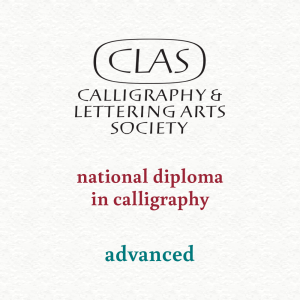 national diploma in calligraphy - advanced