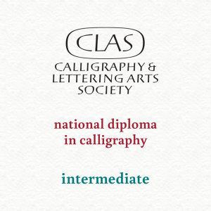 national diploma in calligraphy - intermediate