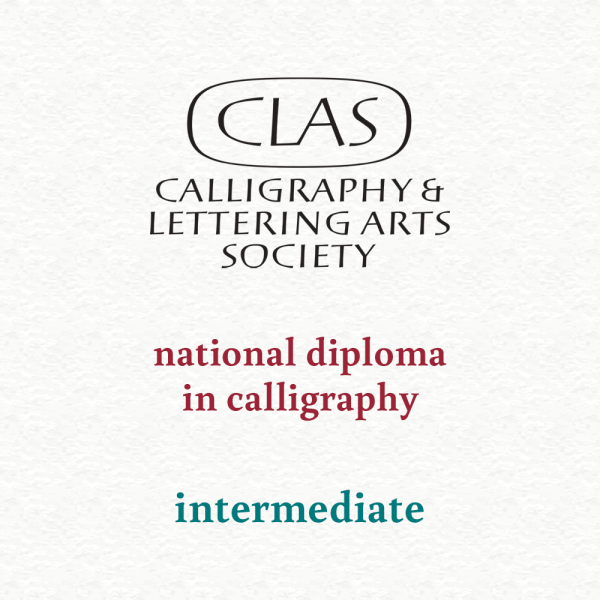 national diploma in calligraphy - intermediate