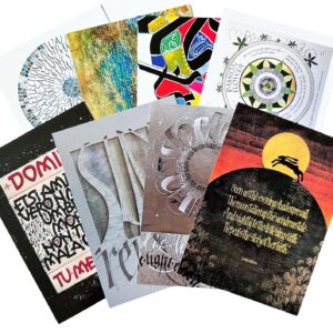 living letters vii: letters hand made — one set of postcards